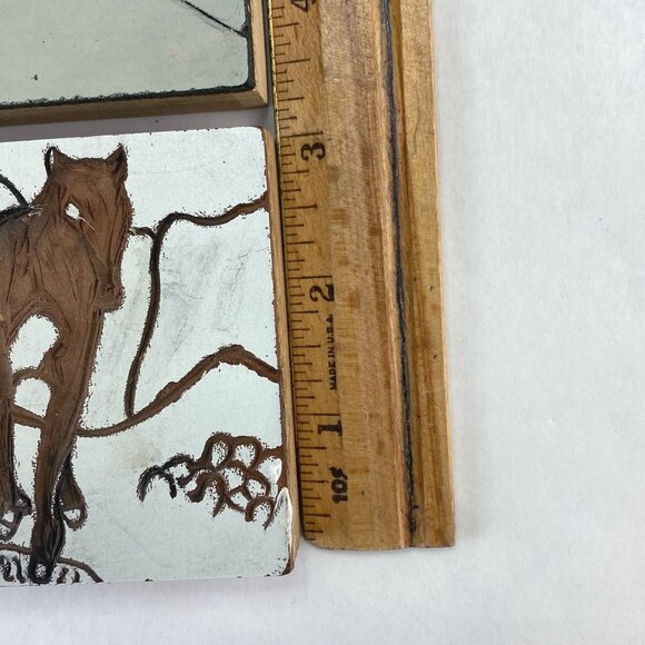 Linoleum Wood Block Print Stamps Lot of 3 American Crayon Company and Other - Picture 8 of 11